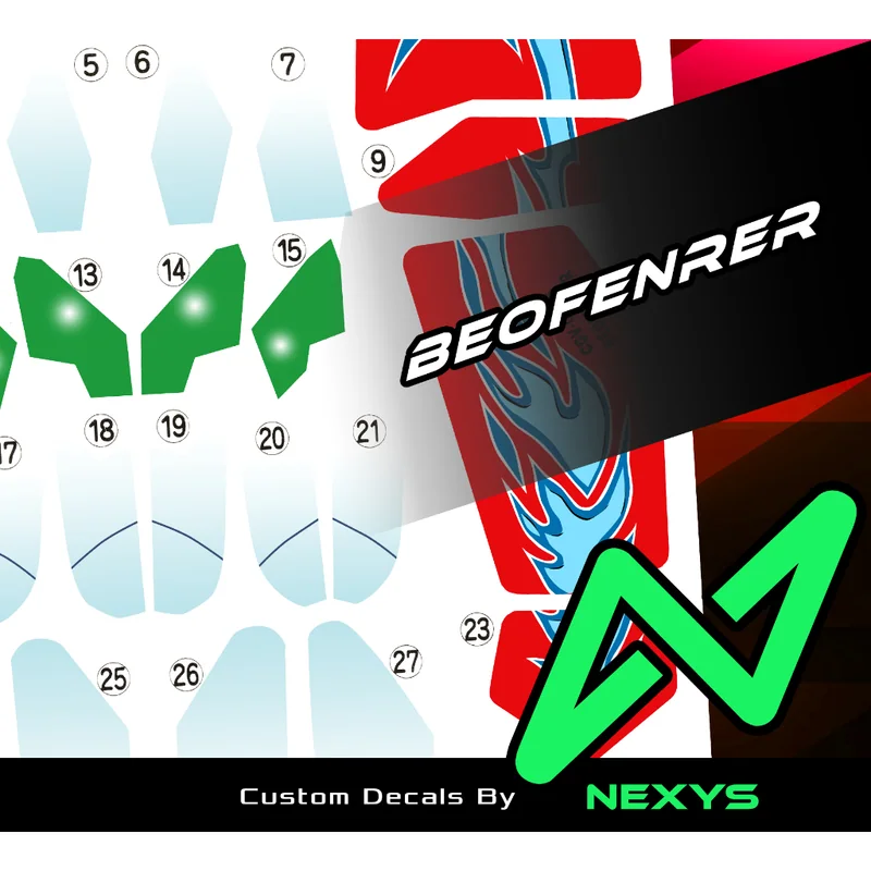 Crush Gear - Beofenrer Sticker