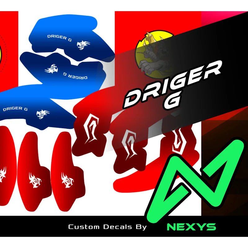 Beyblade Driger G - Sticker