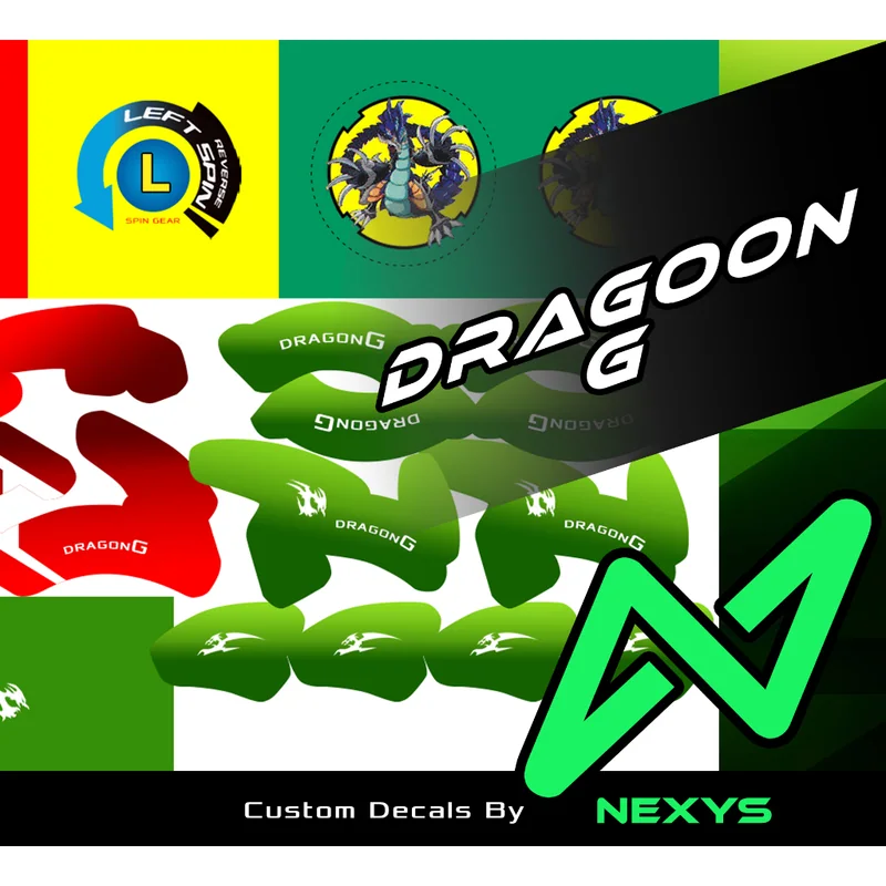 Beyblade Dragoon G - Sticker